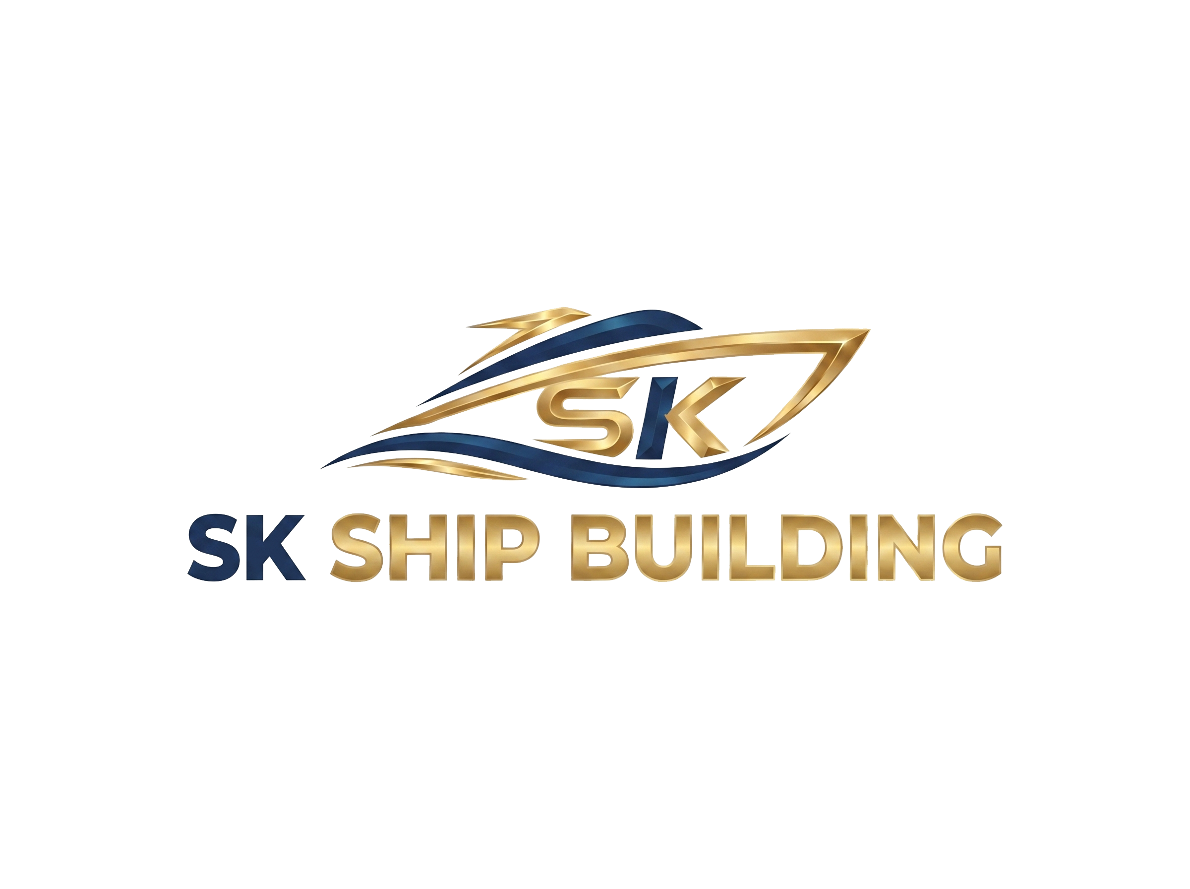 SK Ship Building Logo